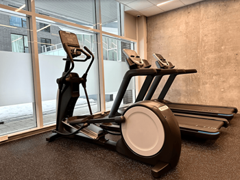 Fitness centre at loop - spinning bike